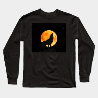 Space wolf Long Sleeve T-Shirt